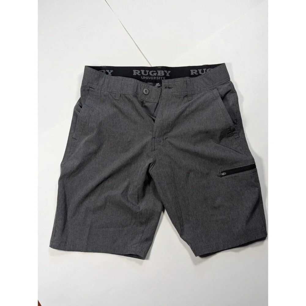 Rugby University chino Shorts Grey Size 30 Mens